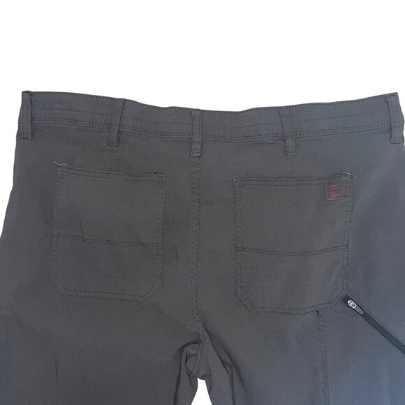 Weatherproof Mens Vintage Nylon Blend Slim Fit Pants 38x32 Gray - Picture 14 of 14